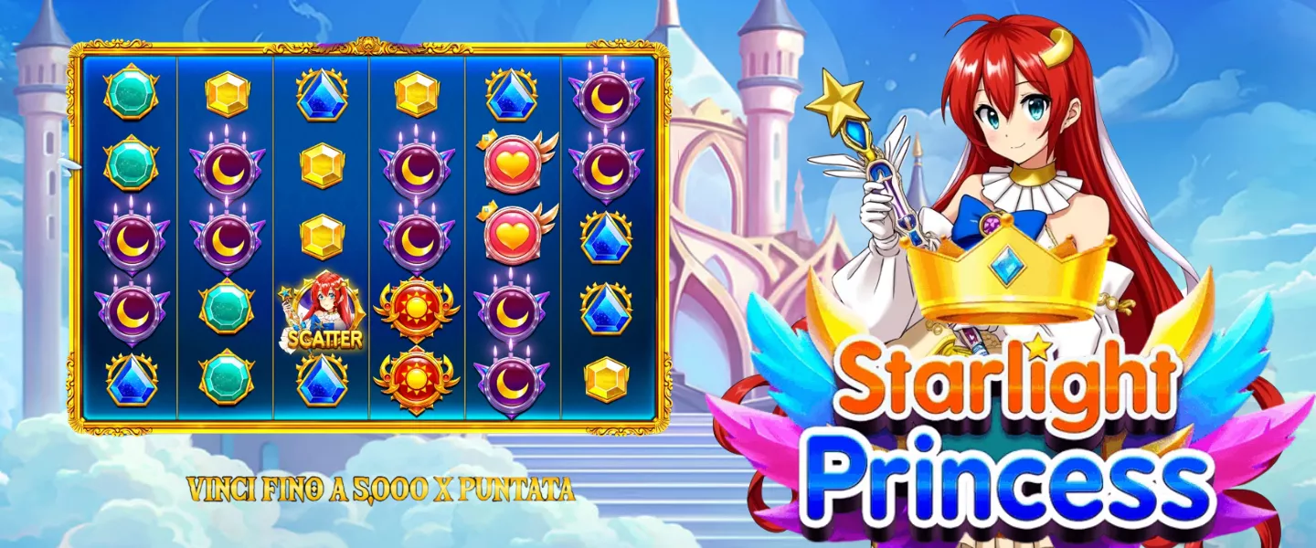 Starlight Princess: Magia e Vincite